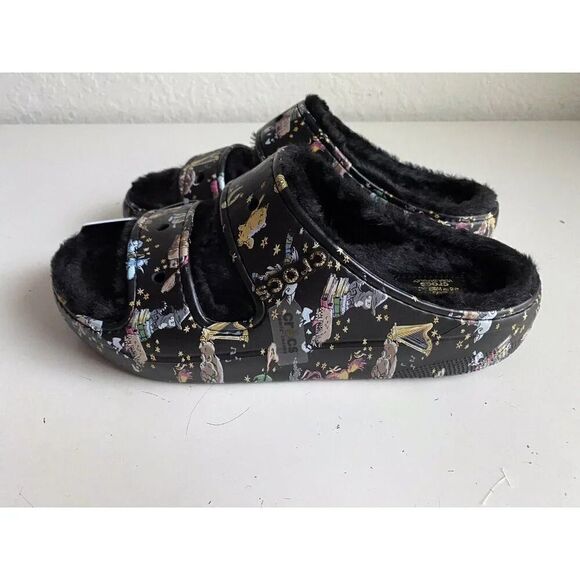 Vera Bradley Crocs‎ Sandals Wizarding World Harry Potter Fur Lined Slides Men 10 main image 16